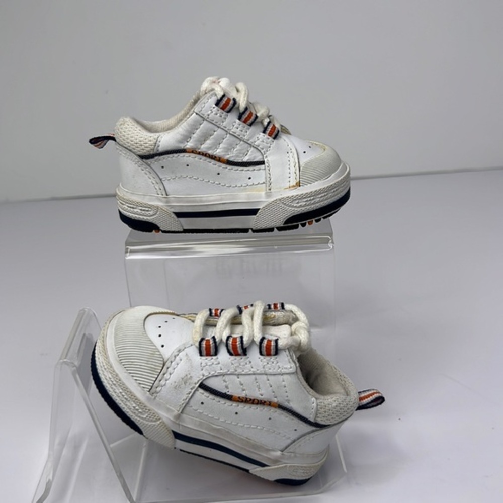 Vintage McKids Action Flex White Sport Sneaker Infant Sz1